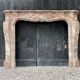 Louis XV style fireplace in rance marble circa 1880