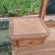 Antique secretary desk in marquetry, Louis XVI style.