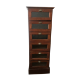 Semainier with glazed drawers