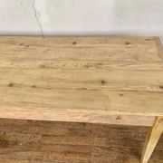 Farm table bistro bar light wood foot fuseau