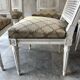 Set of 6 lacquered Louis XVI chairs circa 1950