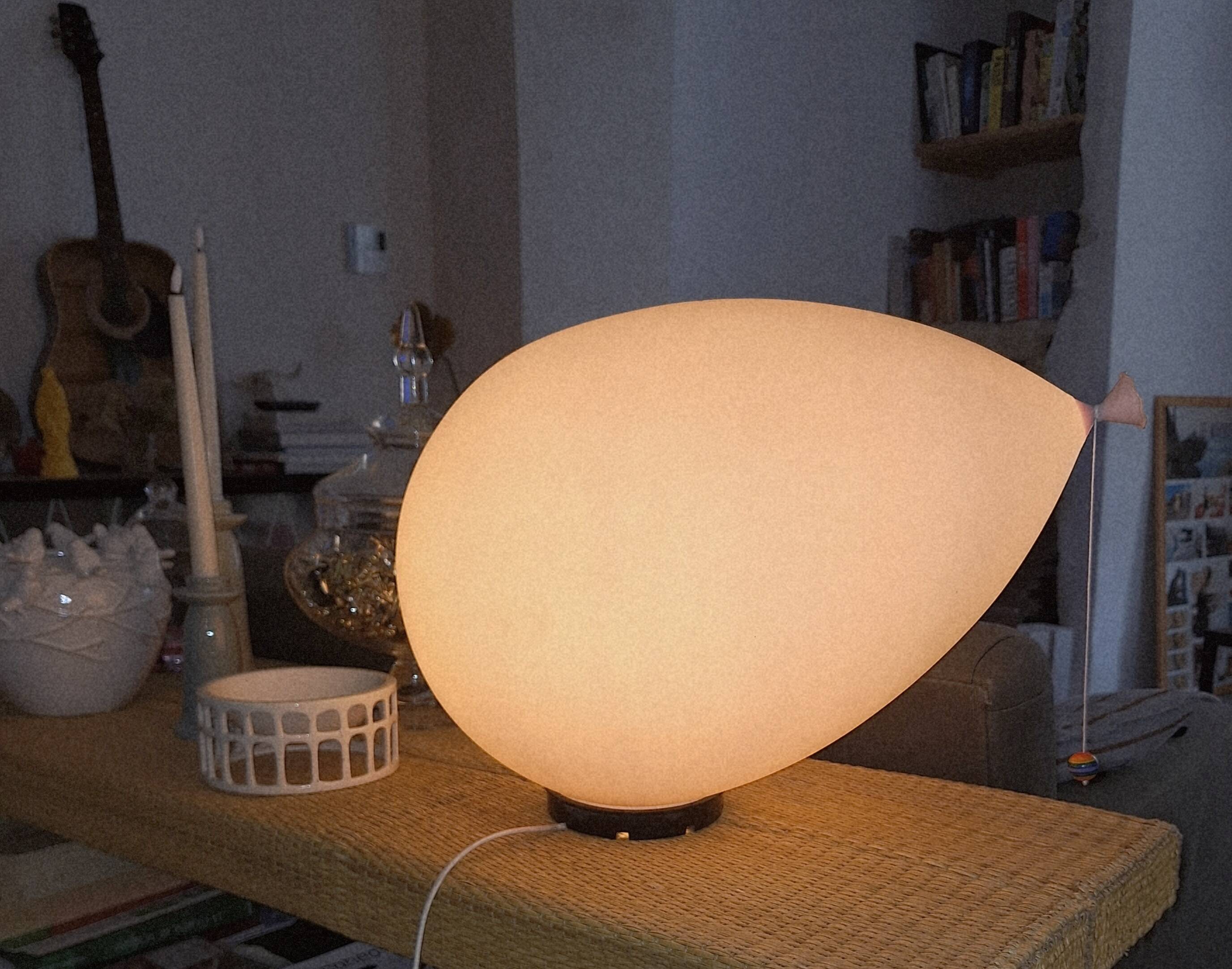 Balloon lamp by Yves Christin for Bulimen Otalie 1980