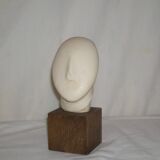 Cycladic idol head from the Louvre Museum - Paris