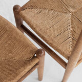 Midcentury Danish CH36 chair in oak by Hans Wegner for Carl Hansen & Søn