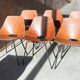 6 "Barrel" Chairs by Pierre Gariche