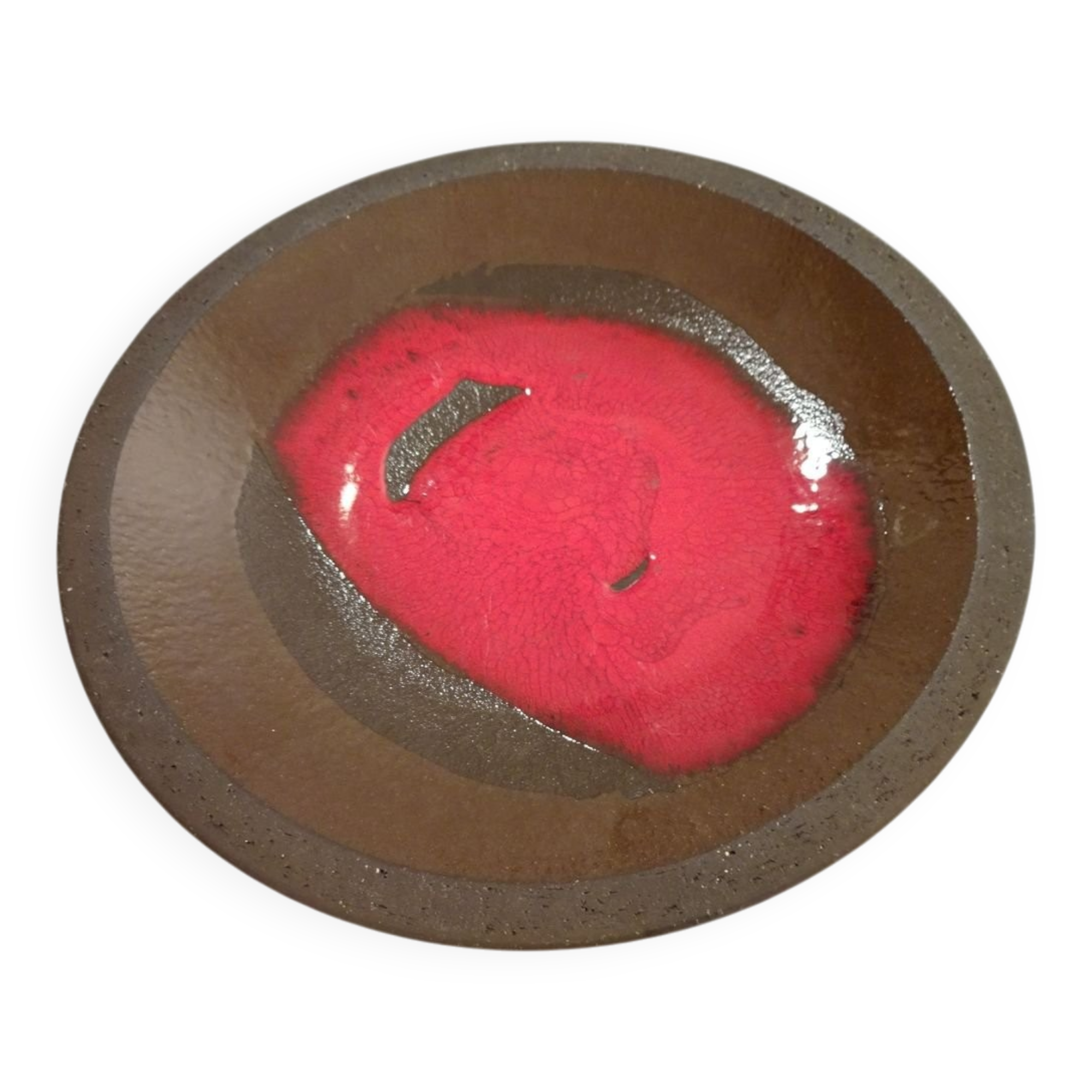 Danish ceramic dish from Lehmann, 1970s