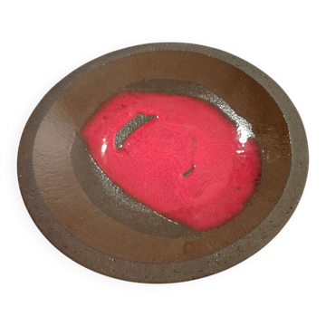 Danish ceramic dish from Lehmann, 1970s