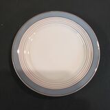 Set of six Lunéville flat plates