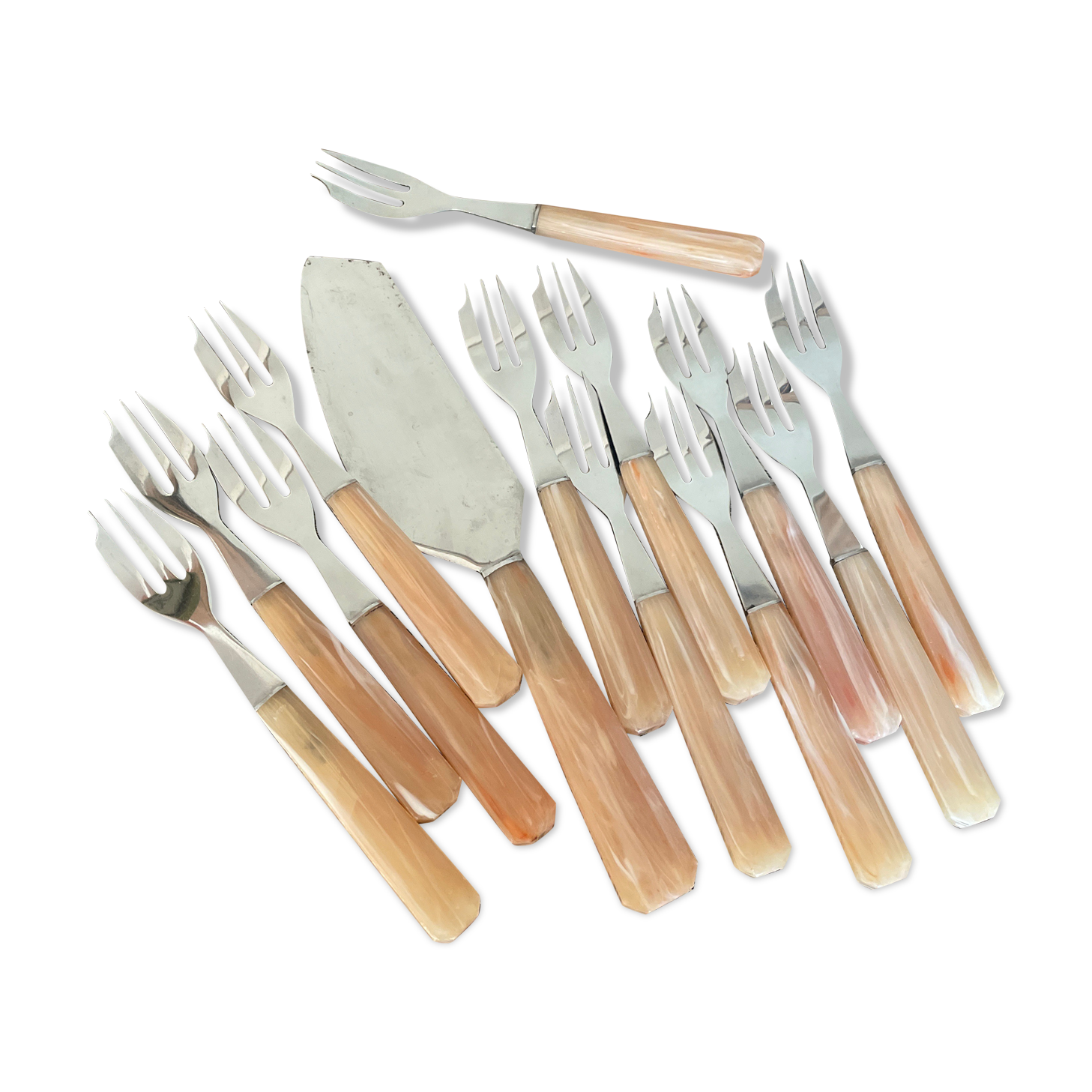 Pie shovel and forks