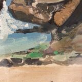 Vintage Quiberon Painting
