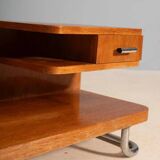 Functionalist hall stand with mirror, Czechoslovakia, 1930s