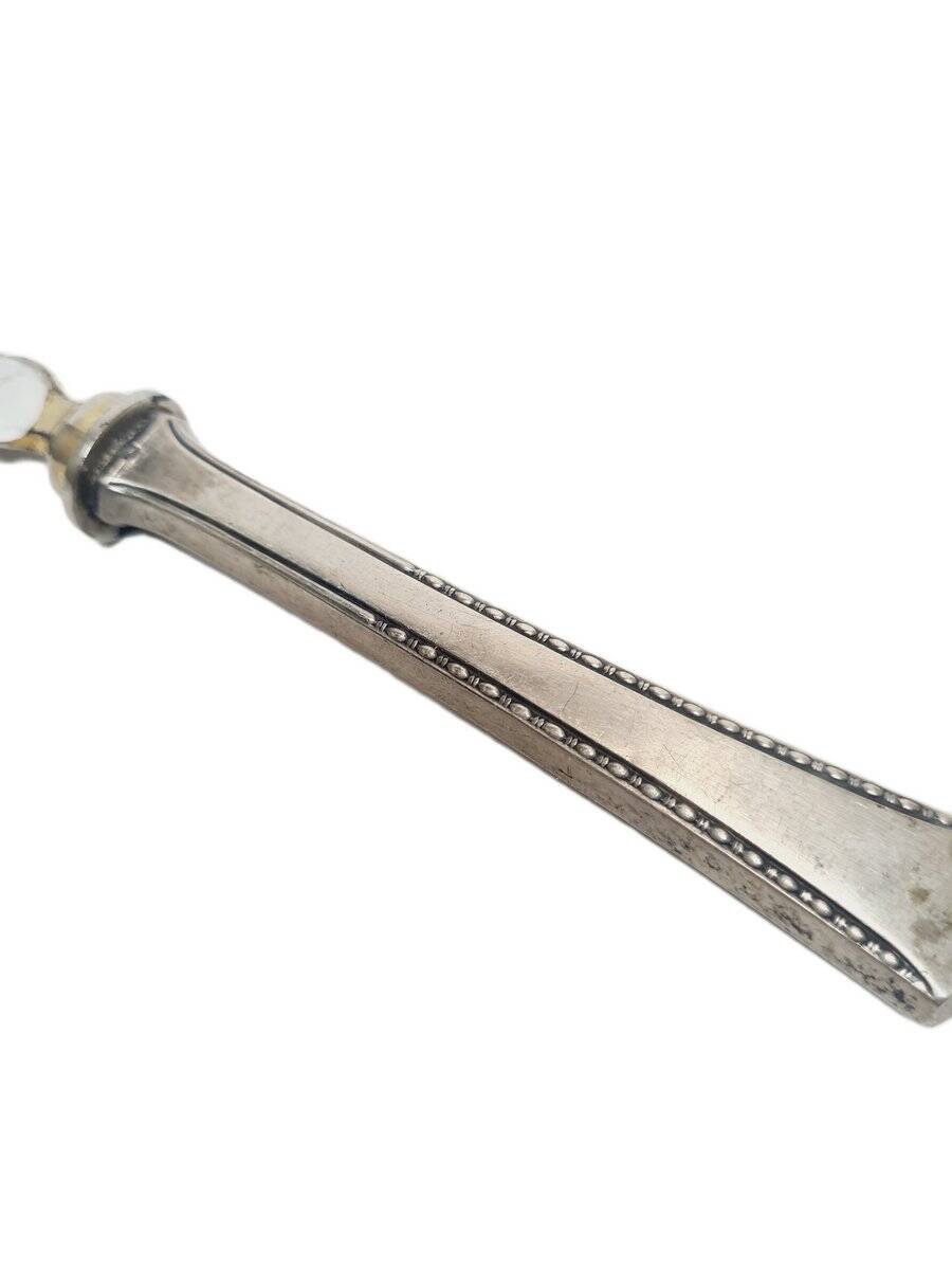 Antique silver plated cake shoulder, 1970s