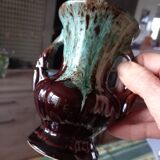 German ceramic vase Foreign vintage 60s