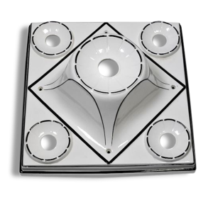 Rare plafonnier 1920, BAUHAUS,