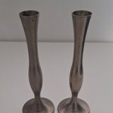 Metal candle holder