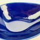 Dish and bowl Blå eld by Hertha Bengtson for Rörstrand Sweden, ceramic.