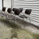 Lot de 6 chaises vintage par Helmut Starke, modèle Multi-Set