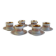 Set of six Cups and Saucers by Epiag 1950