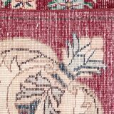 7x11 Wine Red & Beige Classic Persian Rug, 201x323 Cm