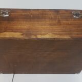 Valise ancienne en bois années 1960