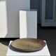 Indonesian green ceramic dish D:26.5