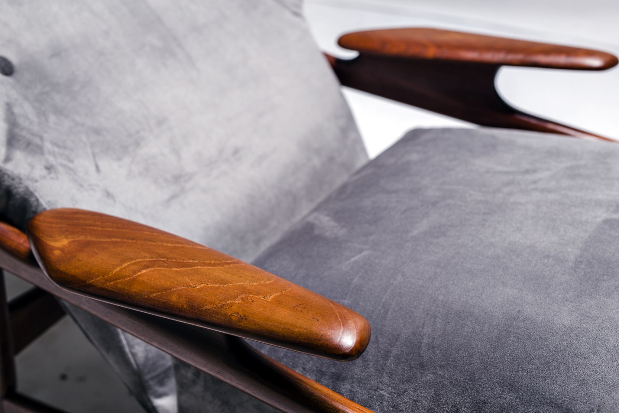 Fauteuil danois du milieu du siècle