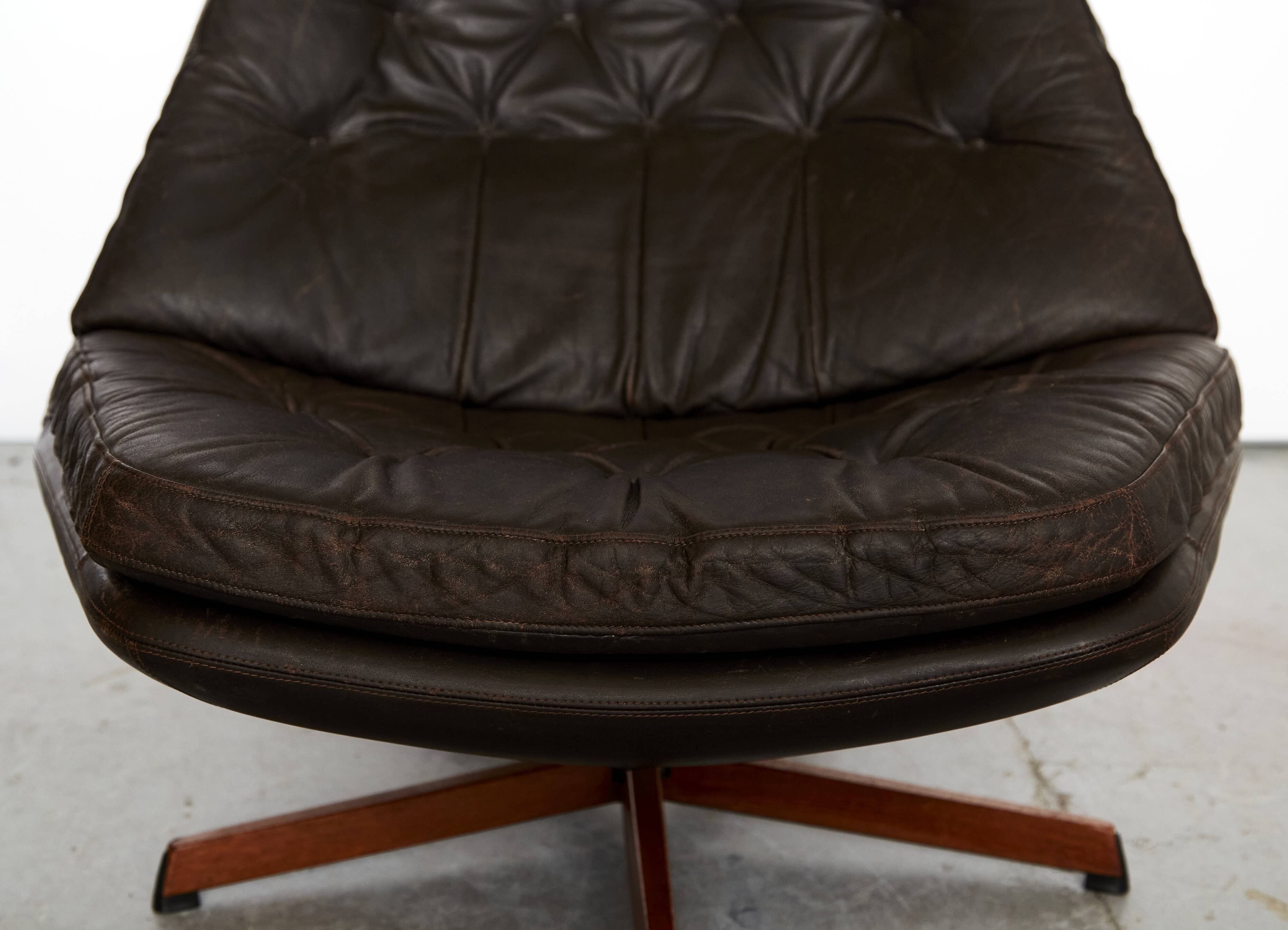 Madsen & Schübell swivel Lounge Chair MS-68