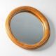 Round Rattan Wall Mirror