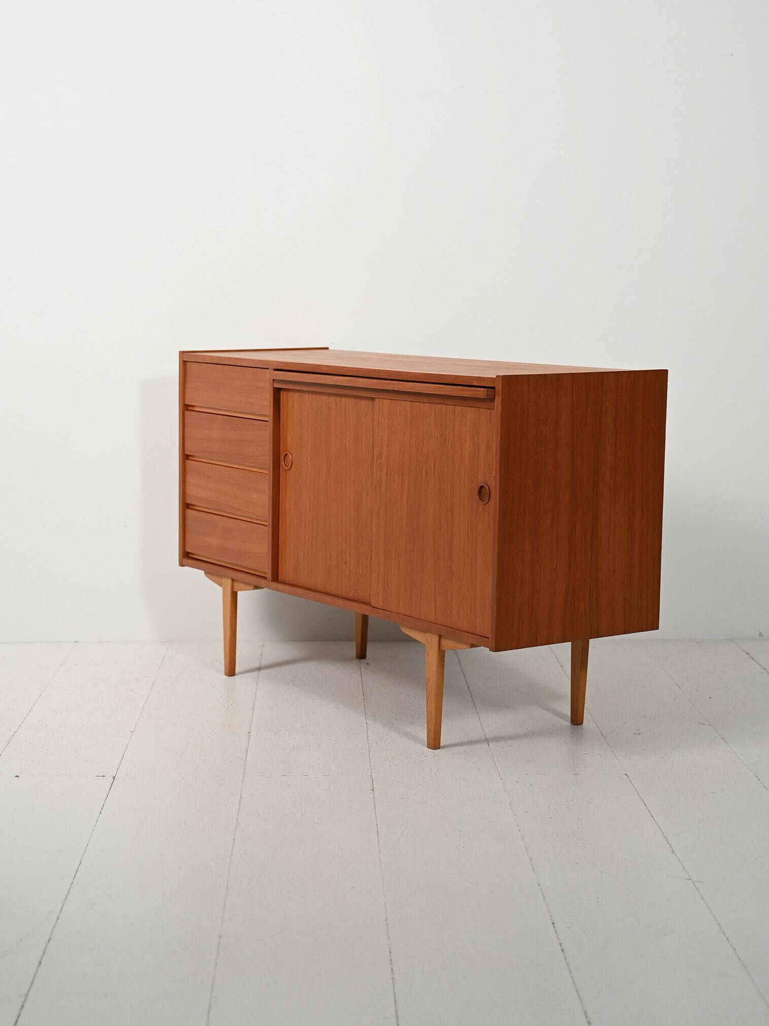 Sideboard Swedish 1960s with writing desk