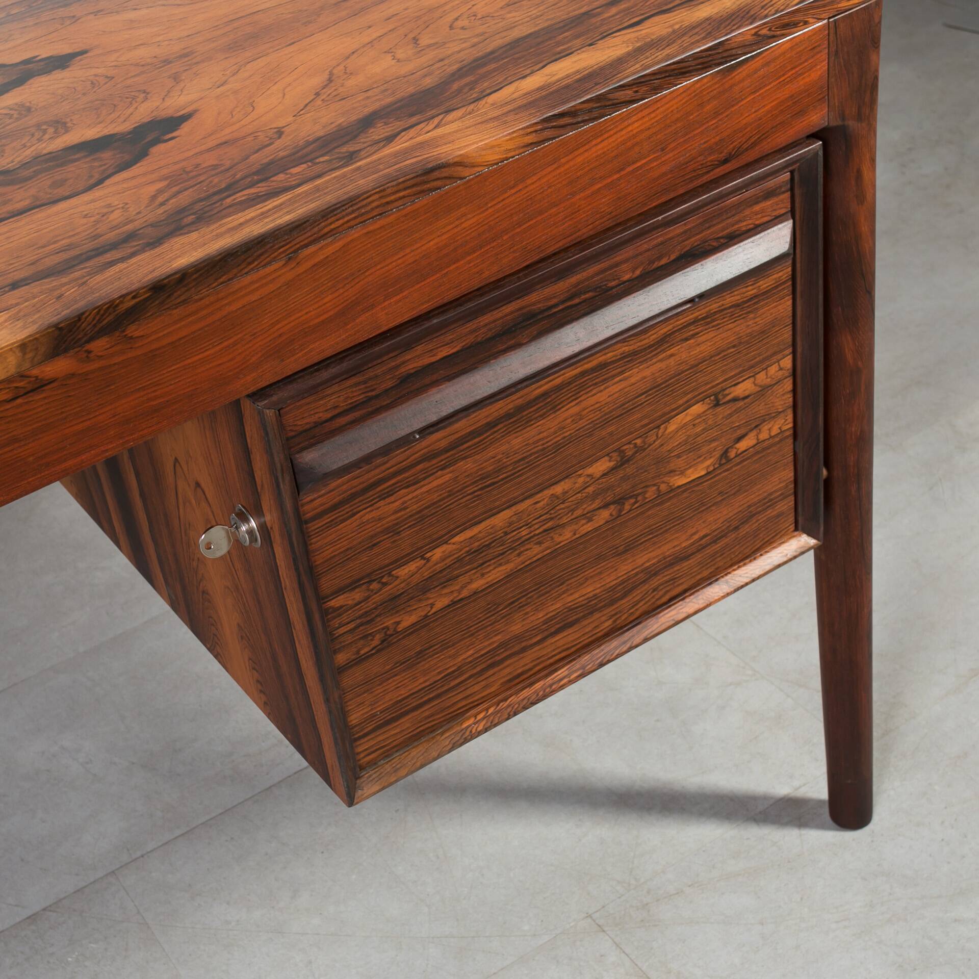 Mid-Century Modern Desk by Bruksbo, Norway, 1960s, attributed to Torbjorn A