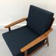 Vintage danish teak lounge chair, 1970s