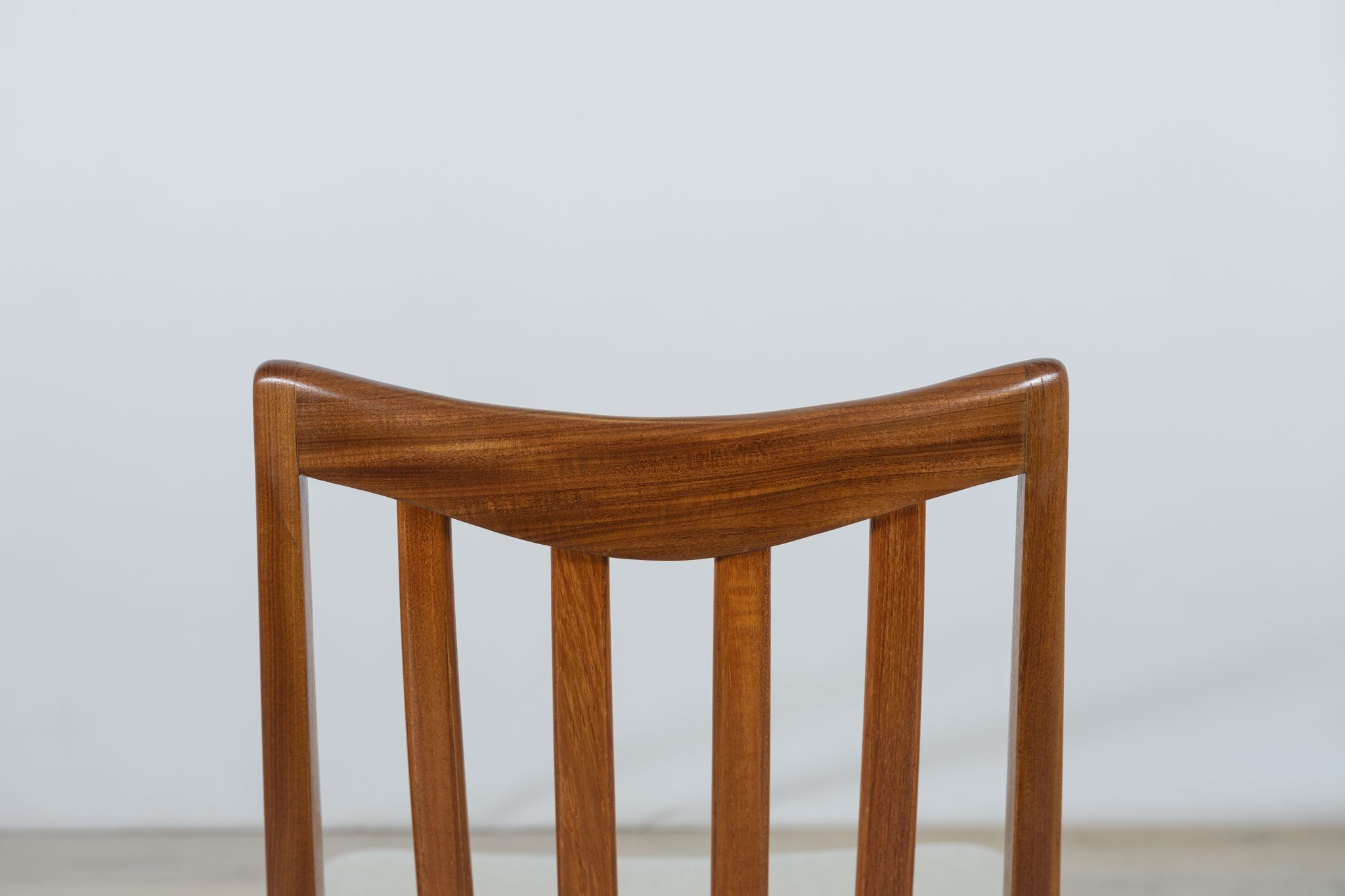 Mid-Century Teak and Fabric Dining Chairs by Leslie Dandy for G-Plan, 1960s, Set of 8