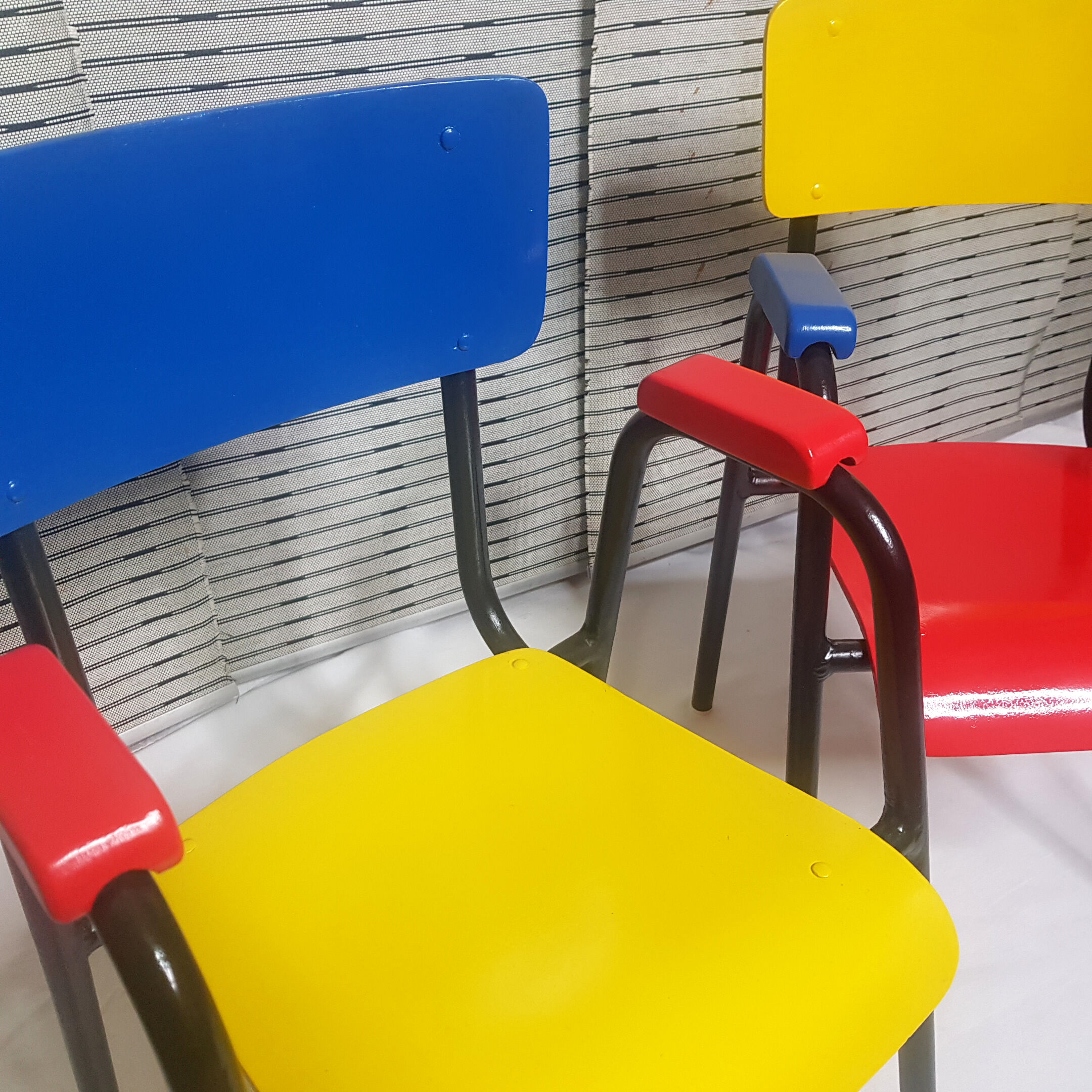 Pair of vintage children's chairs