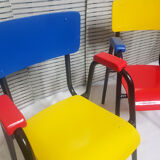 Pair of vintage children's chairs