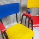 Pair of vintage children's chairs