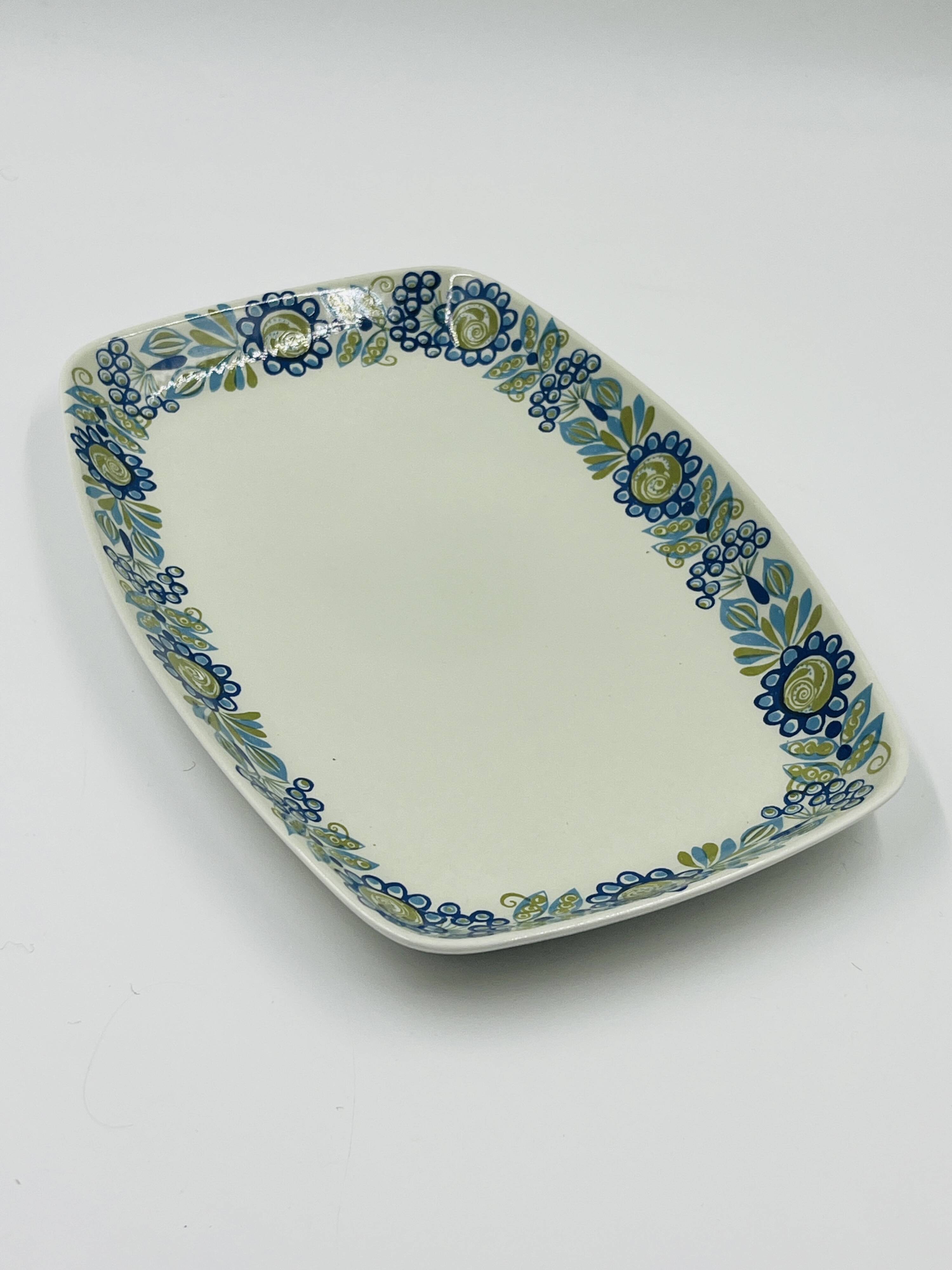 Plat "Tor Viking" Figgjo Norvège – Design 70s