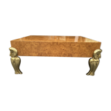 Elm magnifying glass coffee table