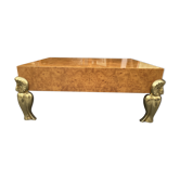 Elm magnifying glass coffee table
