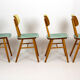 Chaises de salle à manger vintage en bois de Ton, 1971