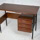 Bureau en bois léger, France, circa 1950