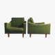 Fauteuils modèle Setter de Michel Mortier, édition Steiner, vers 1960
