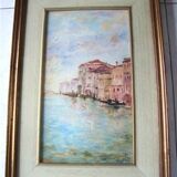 Old painting Venice