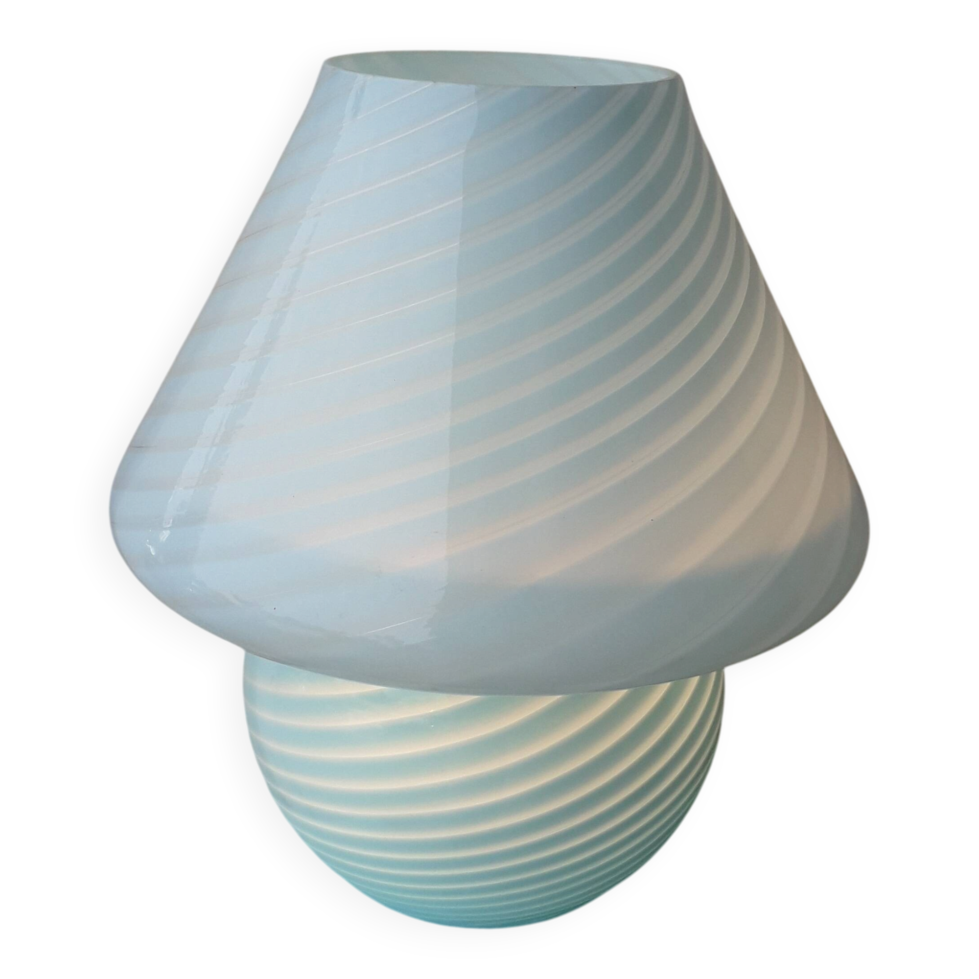Murano glass lamp Vetri mushroom shape