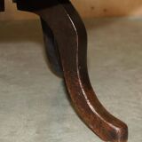 Victorian Captain Chesterfield Armchair in Restored Leather