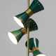 Green diabolo floor lamp