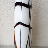 Multicoloured glass vase