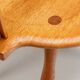 Set of four Scandinavian dining chairs in oak Denmark 1960