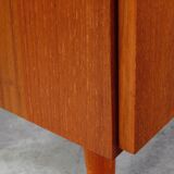Commode vintage en teck, design danois du milieu du siècle, années 60-70