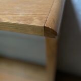 Wood and glass console