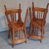 Set of 4 Baumann bistro chairs
